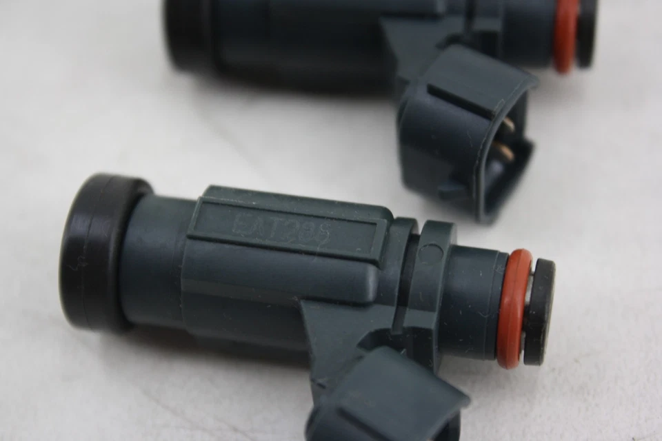 KAWASAKI NINJA ZX6R 2007-2012 OEM JUEGO DE INYECTORES DE COMBUSTIBLE PRIMARIOS LIMPIOS Y PROBADOS Foto 4 de 4