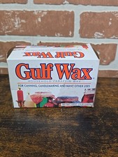 Gulf Wax Household Paraffin Wax for Canning Candlemaking 16 oz.