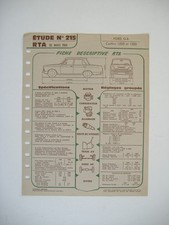 Revue technique Ford CORTINA