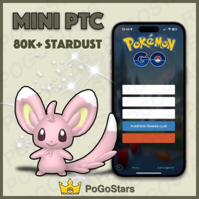 Shiny Ditto Su Pokémon GO – Account PTC Con 80.000 Polvere Di Stelle – Pronto Per Scambi