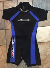 New Kids Henderson Black/Blue Wetsuit Sz 4