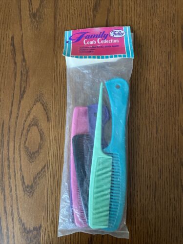 NEW Vintage Fuller Brush Family Comb Set Collection