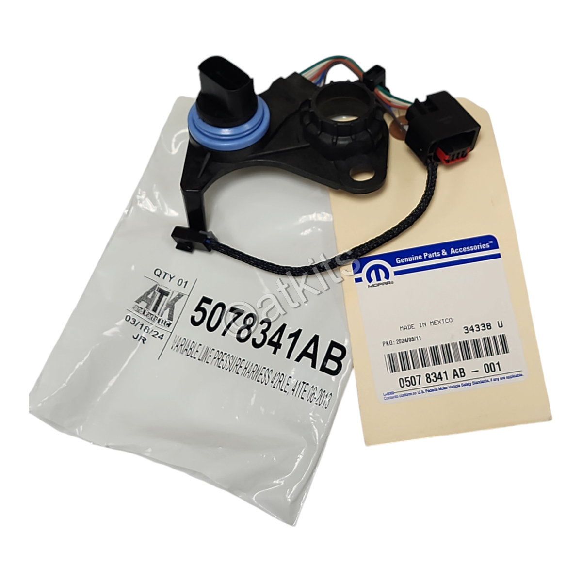 2006-2013 42RLE 41TE Variable Line Pressure Harness | 05078341AB