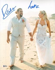 Rusev & Lana Signed 11x14 Photo BAS Beckett COA WWE Day #1 Picture Autograph 223