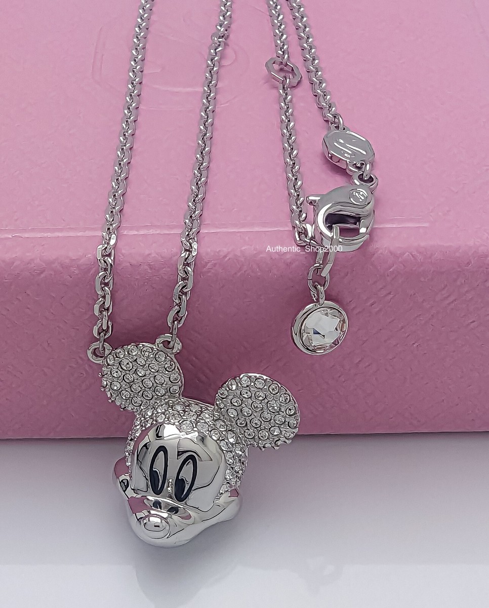 New 100% Authentic SWAROVSKI Disney 100Th Mickey Mouse Pendant