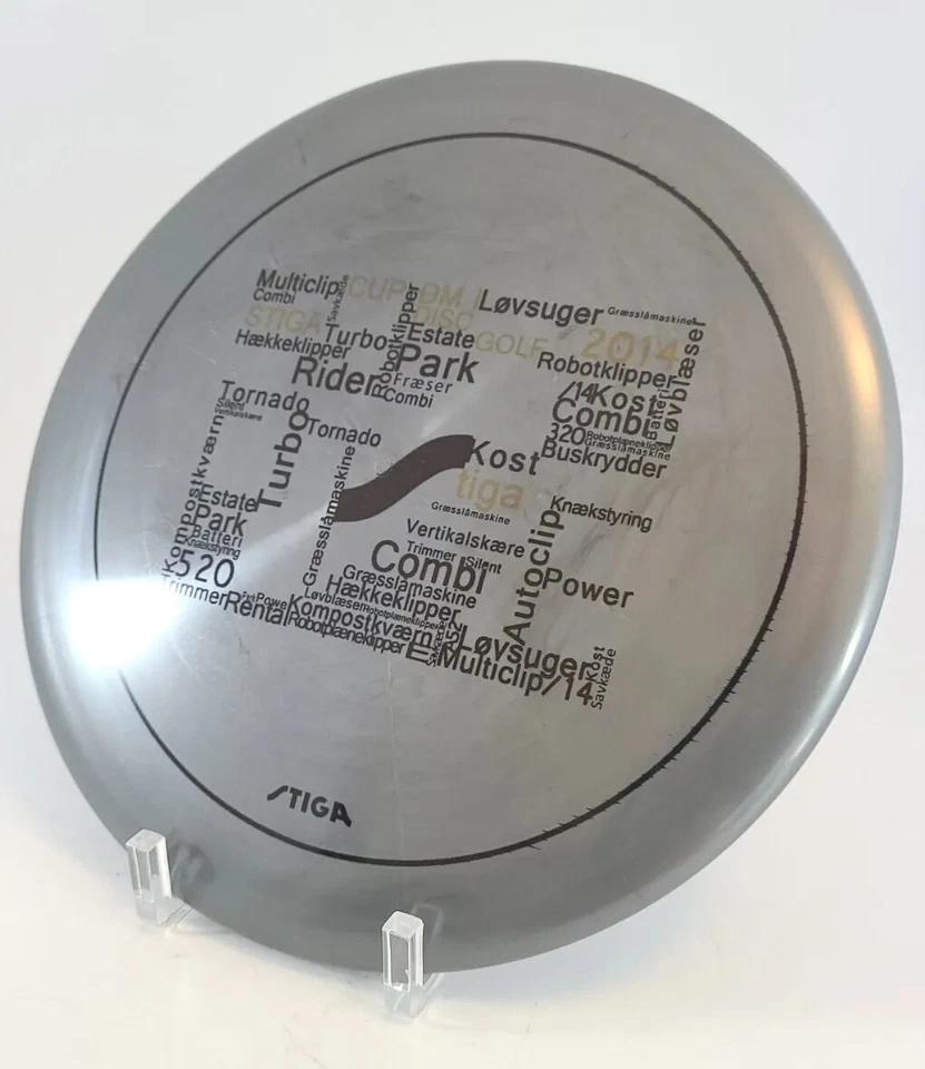 Latitude 64 Gold Line Claymore Old Run 2014 STIGA Disc Golf European 176g - Image 2 of 4