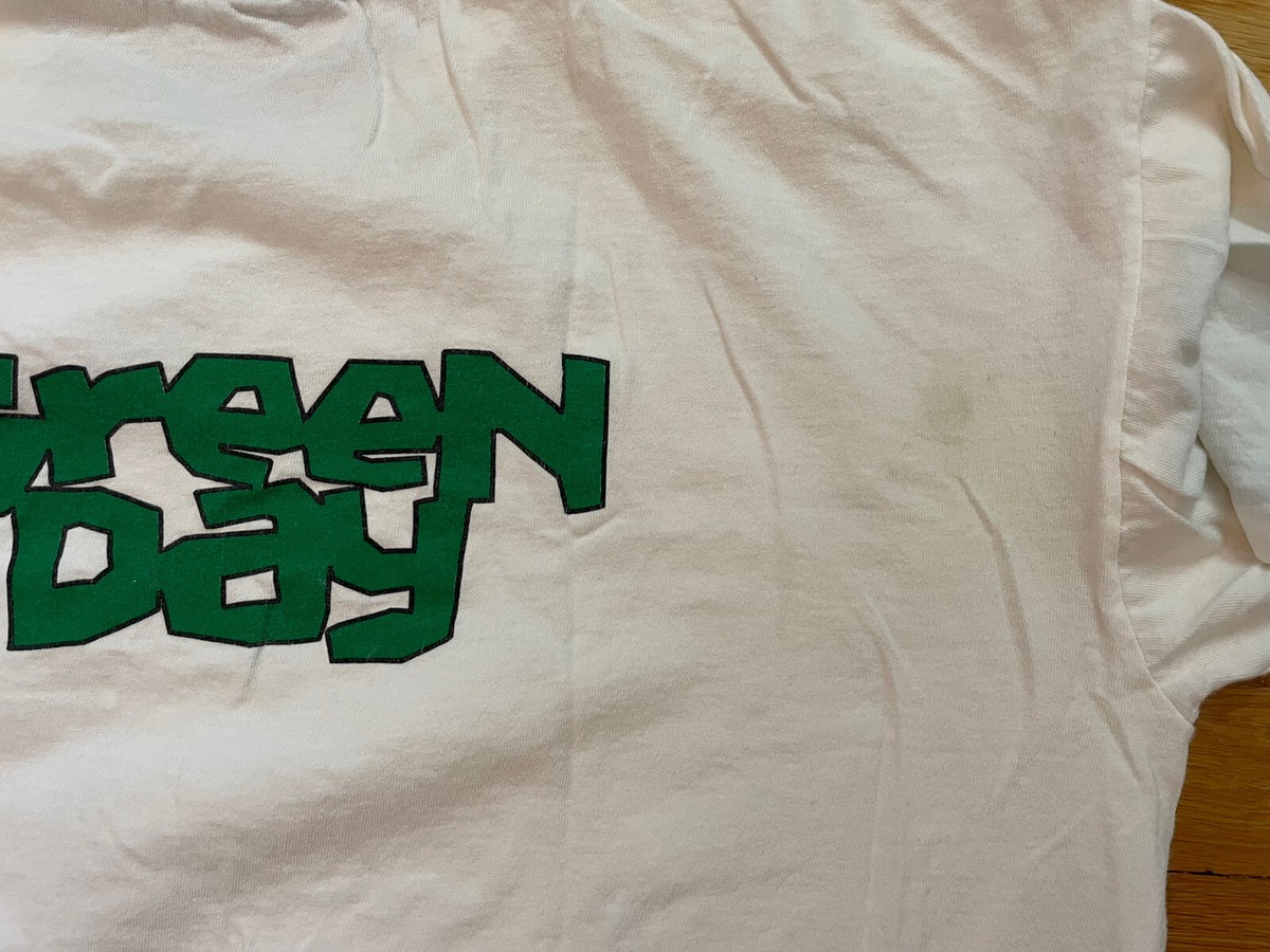 Vintage 90s Green Day Sad Flower T-Shirt 1994 XL Brockum