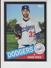 2020 Topps Update 1985 All-Stars Black Parallel 85TB-21 /299 Dodgers