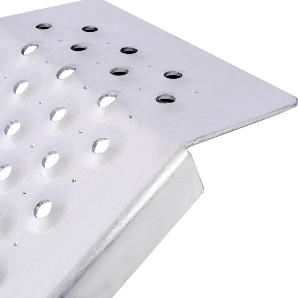 2Pcs Aluminum Ramps, Loading Ramps Portable Ramp for Motorcycle, Truck, Bike Foto 4 de 4