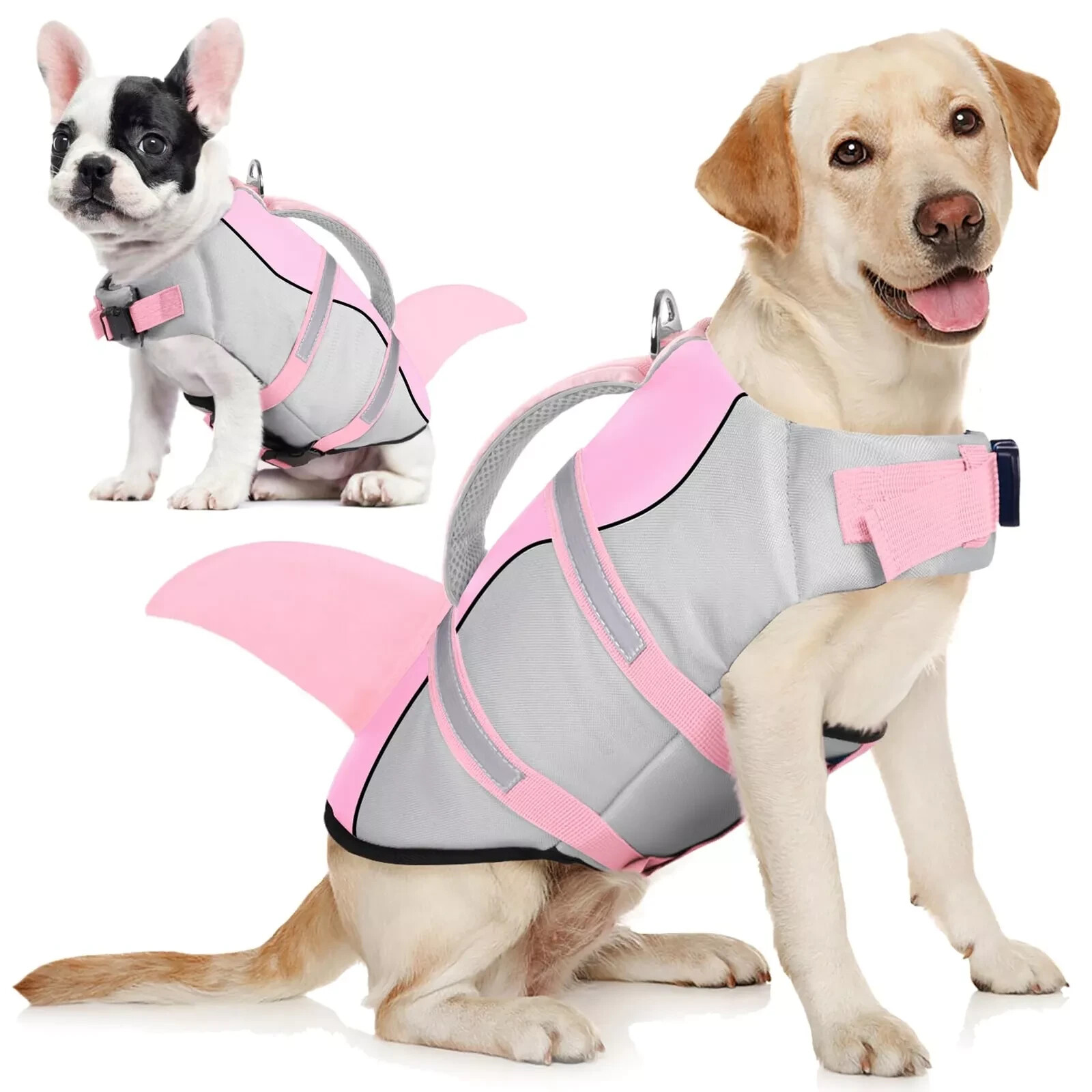 AOFITEE Dog Life Jacket XSmall, High Flotation Dog Life Vest, Ripstop Dog Life