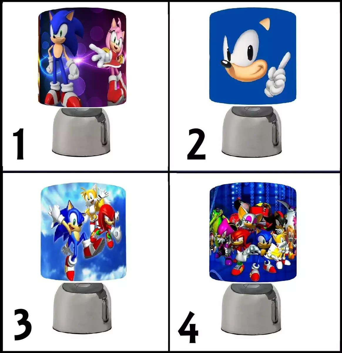 Sonic cheap hedgehog lamp