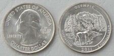 USA Quarter America the Beautiful - Olympic P 2011 unz