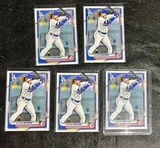 Lot of 50 Los Angeles Dodgers Baseball Cards Plus (1) Shohei Ohtani Card