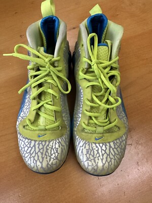 Nike Air Flightposite Exposed “Volt/ Blue” (616765-700) Men’s Size  Garnett