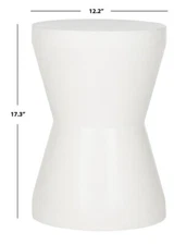 Safavieh TORRE IN/OUTDOOR ACCENT STOOL, Reduced Price 2172747927 VNN1001B