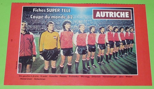Ancien Puzzle Coupe du Monde Mondial ESPAGNE 1982 FOOTBALL ( 2 puzzles de 42 pièces) - Jeux & Jouets