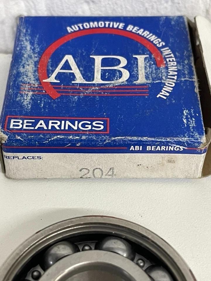 204 ABI 品牌手动传动埋头轴轴承 NOS xref。 国家 # 204 — 第 4/4 张图片