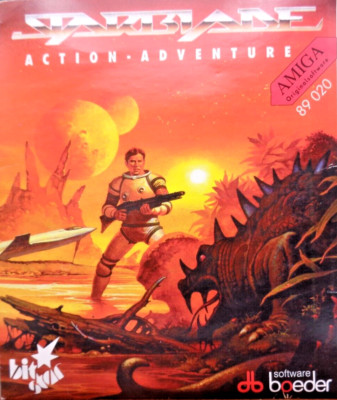 COMMODORE AMIGA -- STARBLADE (BIT STAR BOEDER SOFTWARE)