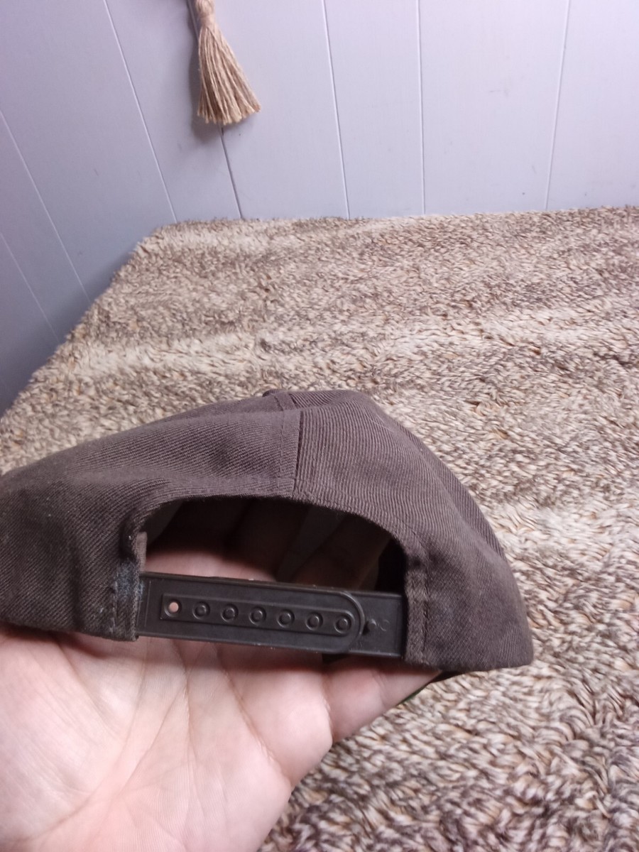 Brixton BRXTN Company Brown SnapBack Patch Hat Wool Blend | eBay