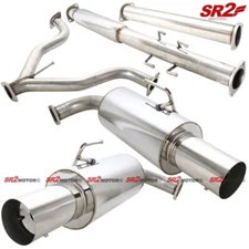 For 2007-2009 Nissan Altima 2.5L Sedan N1 Stainless Catback Dual Exhaust Muffler