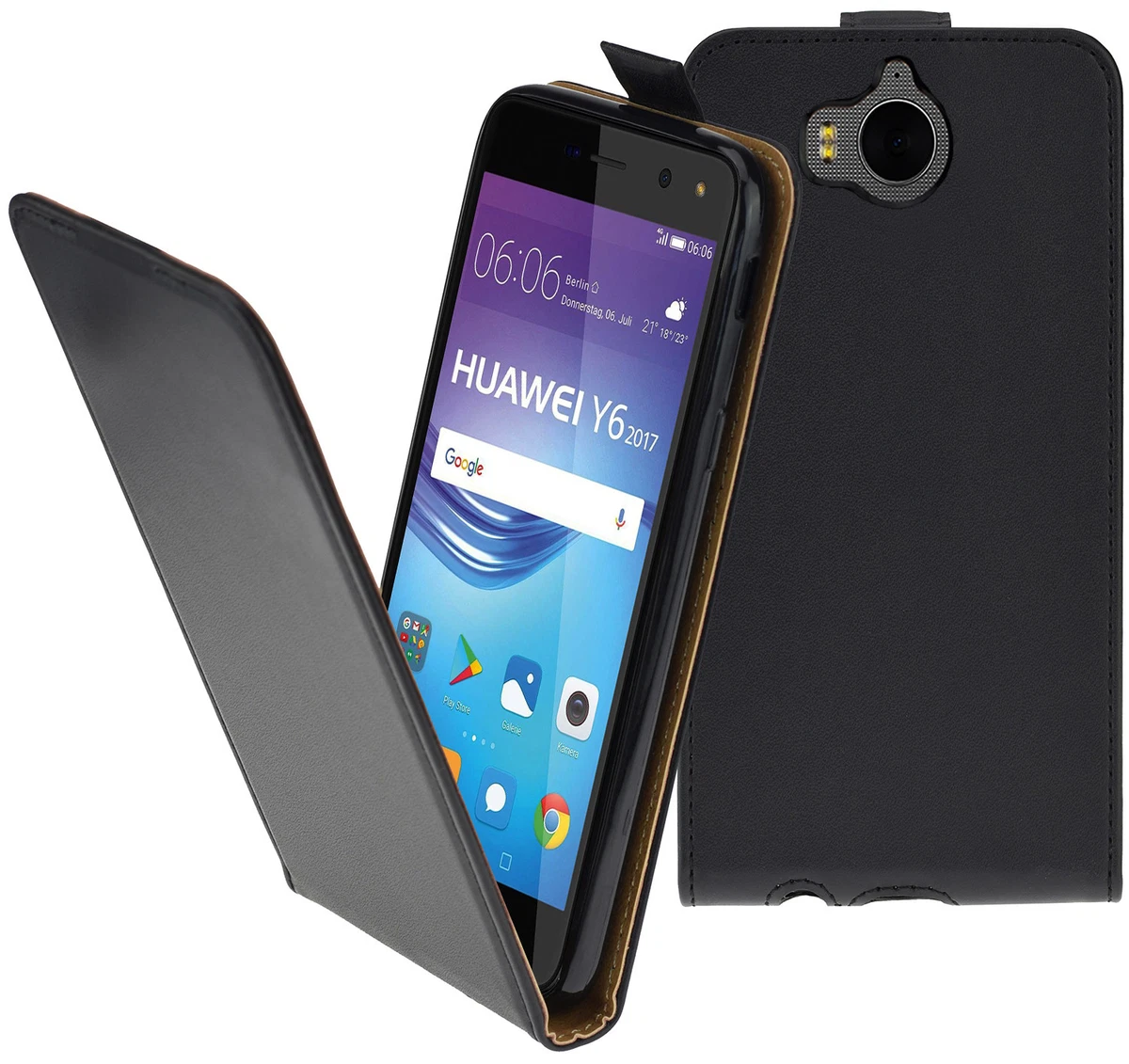 Funda - CADORABO Funda para móvil Classy Style, Compatible con Huawei