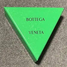 BOTTEGA VENETA Small Empty Gift Box Triangle Shape - 6.25” - Authentic