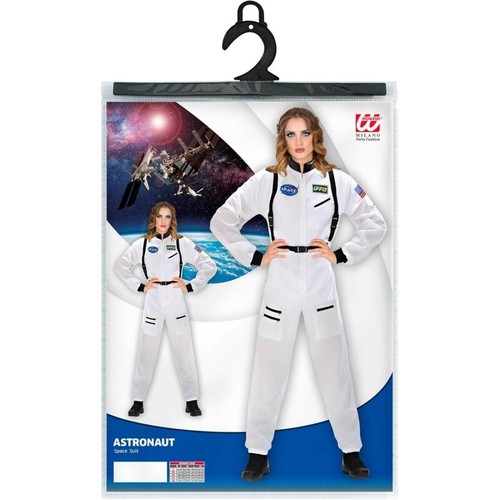 Widmann - Astronauta Costume Spaziale, Tuta Spaziale, Ragazza Spazio Tg. M, 0510 - Foto 4 di 5