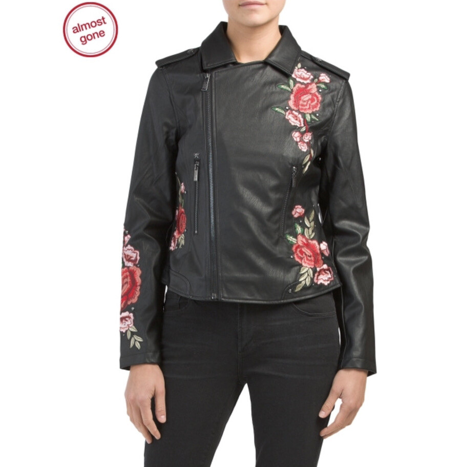 ナネットレポー　レースアウター NANETTE nanette lepore Floral Lace Bomber Jacket on SALE