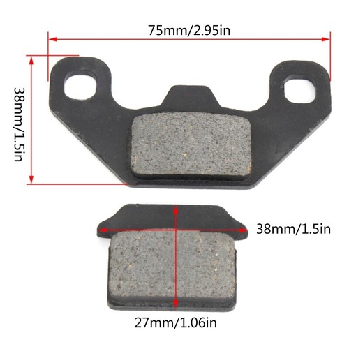Motorcycle Brake Pads 50cc -140cc ATV Go Kart Dirt Pit Bike Hydraulic Brake - Picture 8 of 8