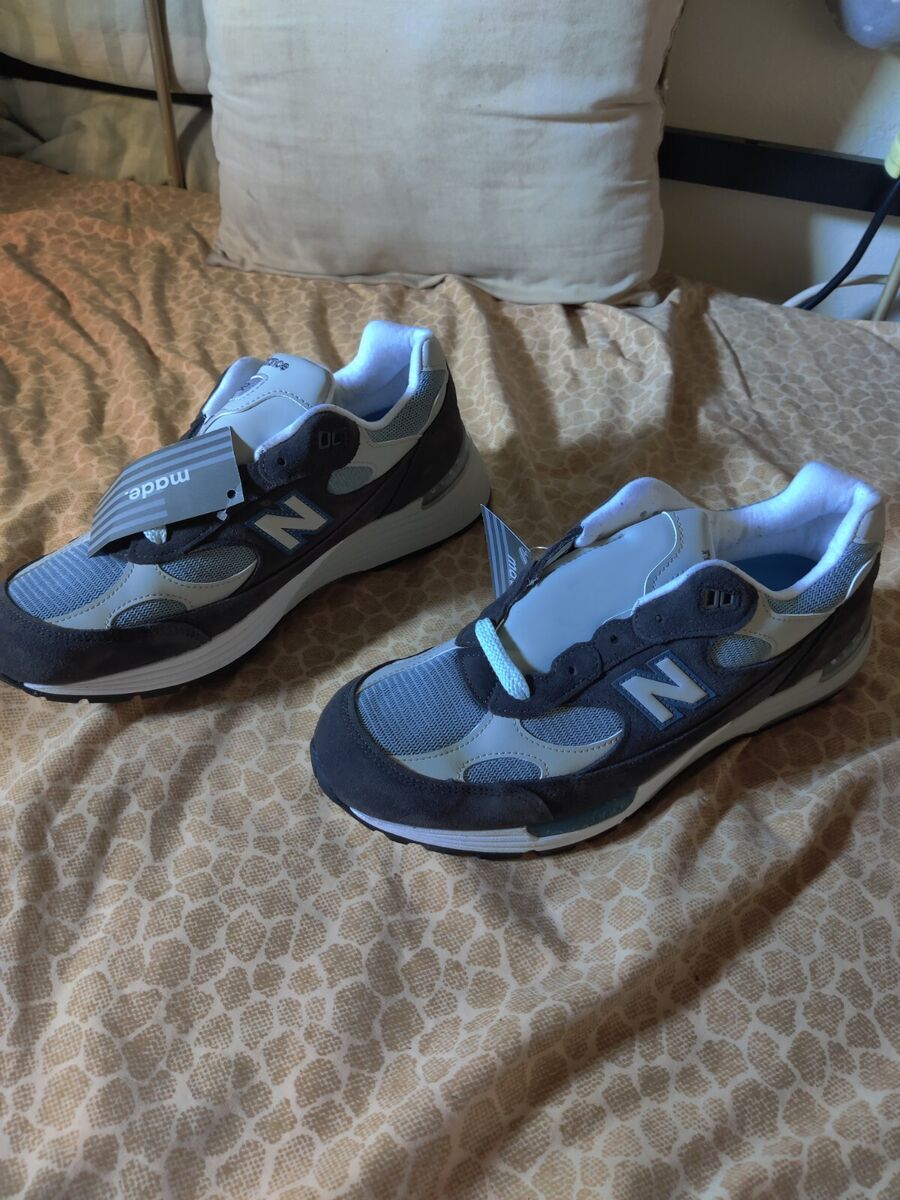 Kith x New Balance 992 Made In USA 'Steel Blue' M992KT Size Kith x New Balance 992 Made In USA 'Steel Blue' M992KT Size