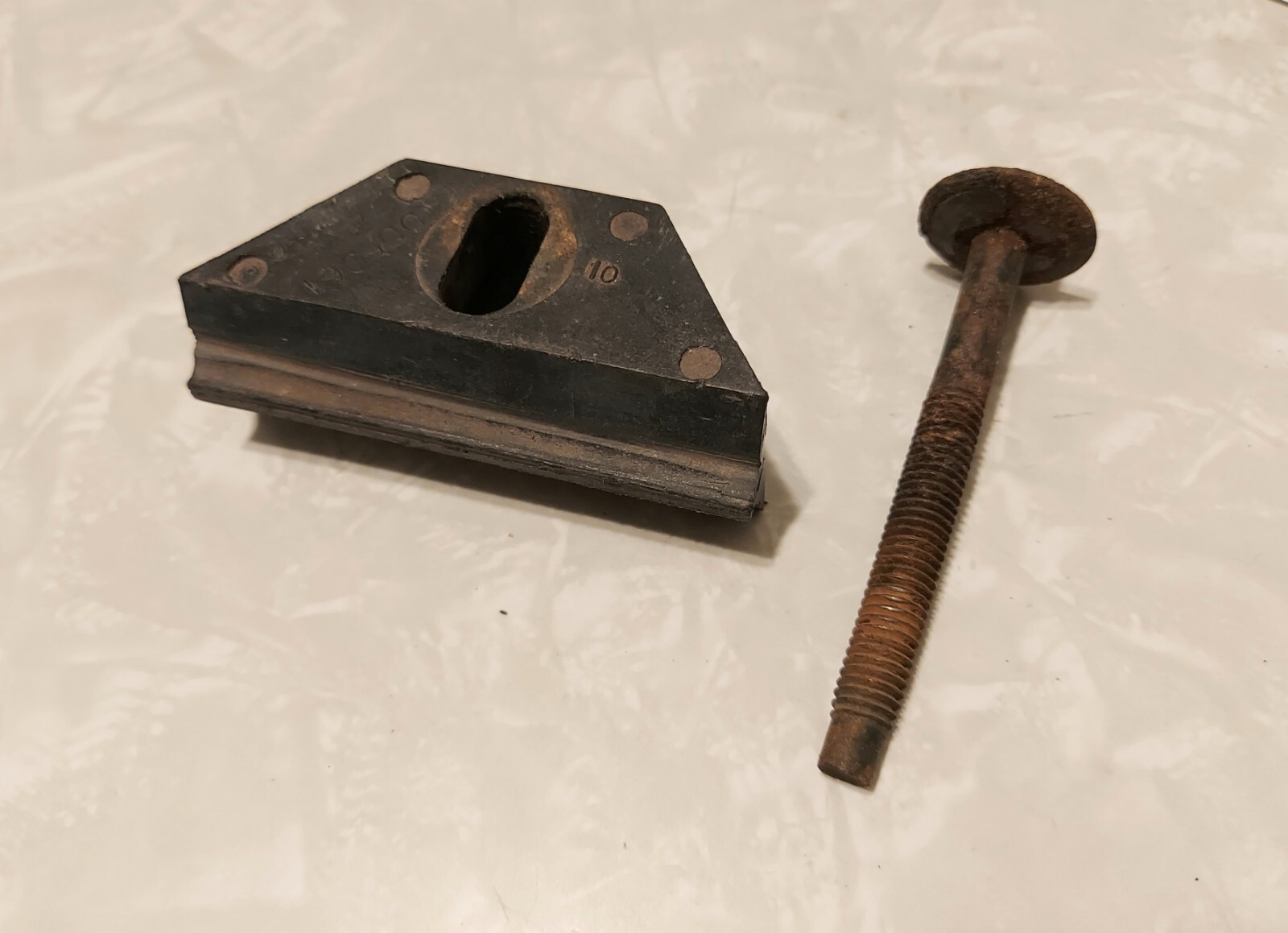 GM Battery Hold Down Wedge Block; P/N 14005061 eBay