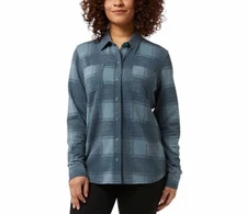 32 Degrees Ladies' Cozy Knit Button-Up Shirt