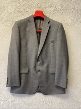 Ralph Lauren Wool Single Breasted Blazer Men 42R Gray / 122-16