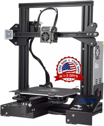 impresora 3D con placa de superficie extraíble fuente de alimentación cert UL