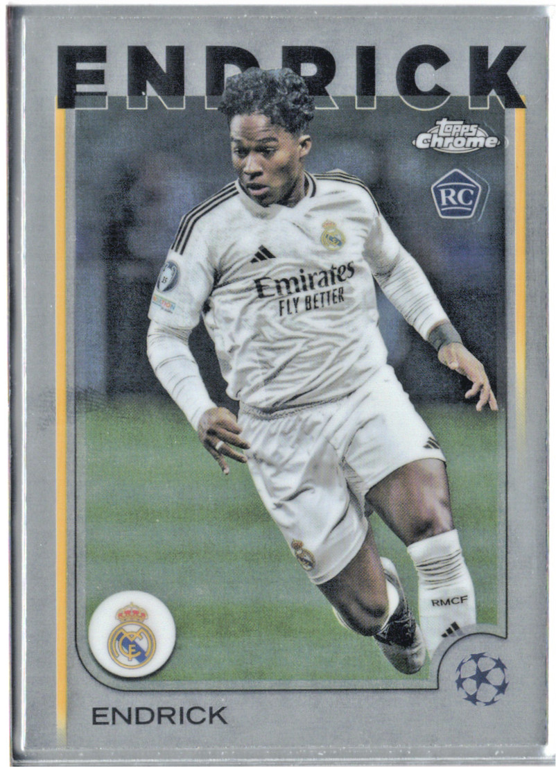 2024-25 Topps Chrome UEFA Club Competitions Endrick #100 (RC)