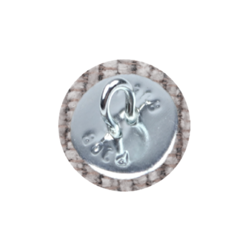 Covered Buttons Hoop Back Upholstery Fabric Button For Headboards Sofas 30L/18mm - Picture 17 of 71