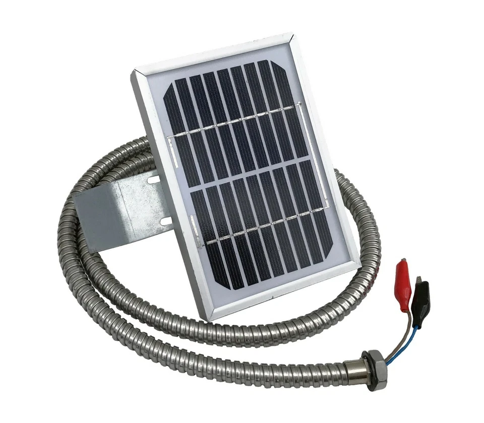 All About AntlerZ Deer Hunting Game Feeder 6V Universal Solar Panel 3 Pack - Image 3 of 4