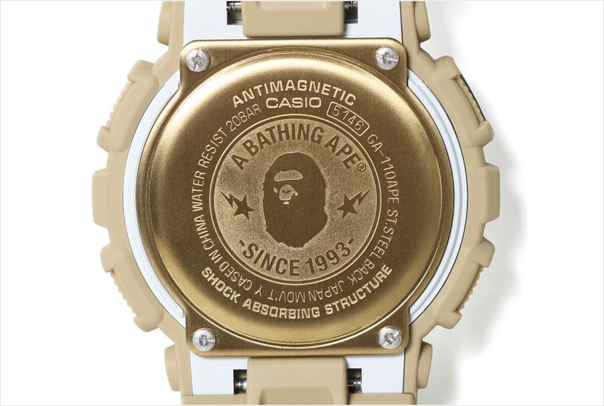 A BATHING APE G-SHOCK GA-110【納品書原本付】