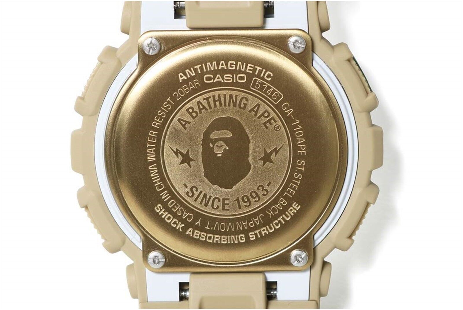 A BATHING APE 25th Anniversary Exclusive Model CASIO G-SHOCK GA