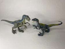 Jurassic World Camp Cretaceous Dino Escape Sammy Velociraptor Blue Figure Lot