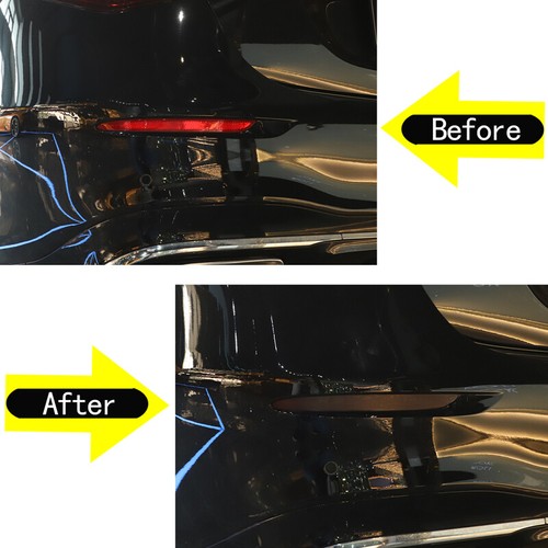 Dark Black Smoke Rear Fog Light Tint Film Vinyl Sticker for Benz S-Class S580 - Picture 6 of 9