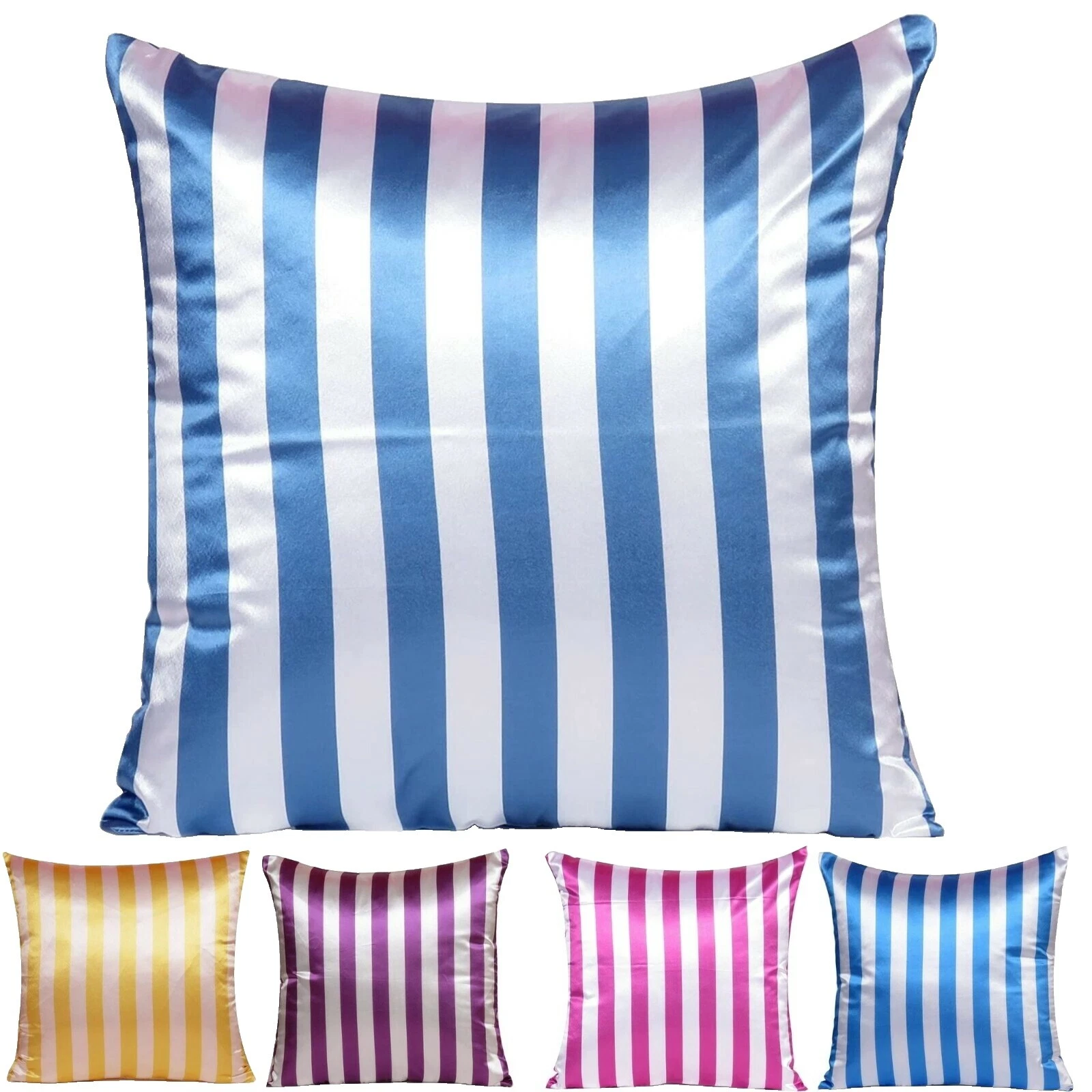 Satin Stripes Pillowcases