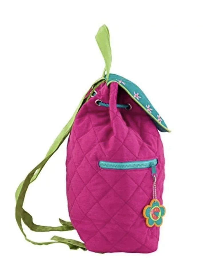 Stephen Joseph Kids' Unisex Toddler Back to School Quilted Backpack, Paisley - Image 2 of 4