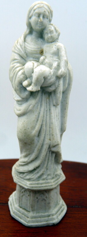 Antique Catholic Religious STATUE For Alter or Church Dollhouse