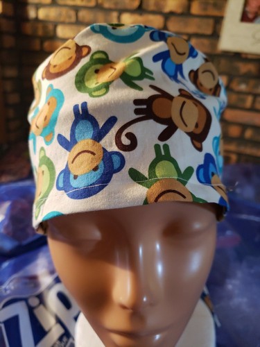 MONKEYS. SURGICAL SCRUB CAP | eBay