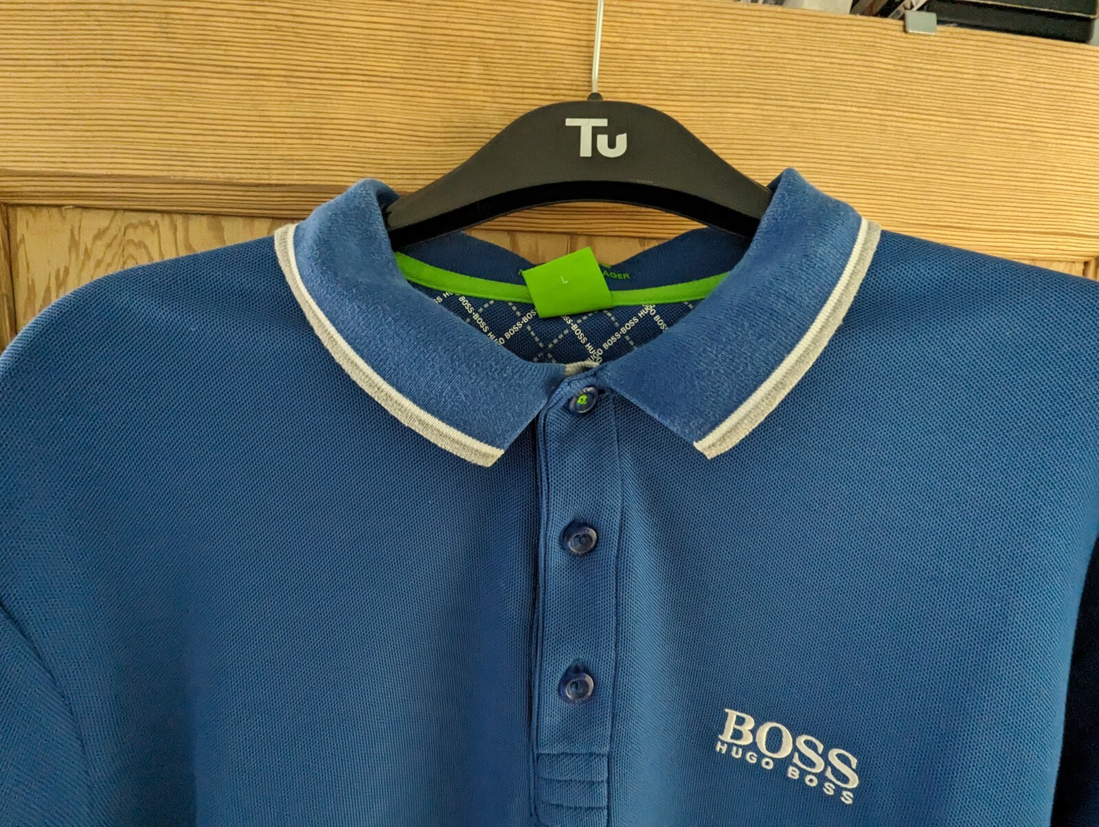 Mens Hugo Boss Polo Shirt Large eBay