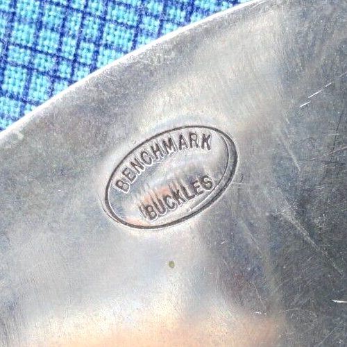 Fibbia per cintura Cowboys Classic Western Scroll Rodeo Honky-tonk vintage benchmark. QRT733 - Foto 4 di 11