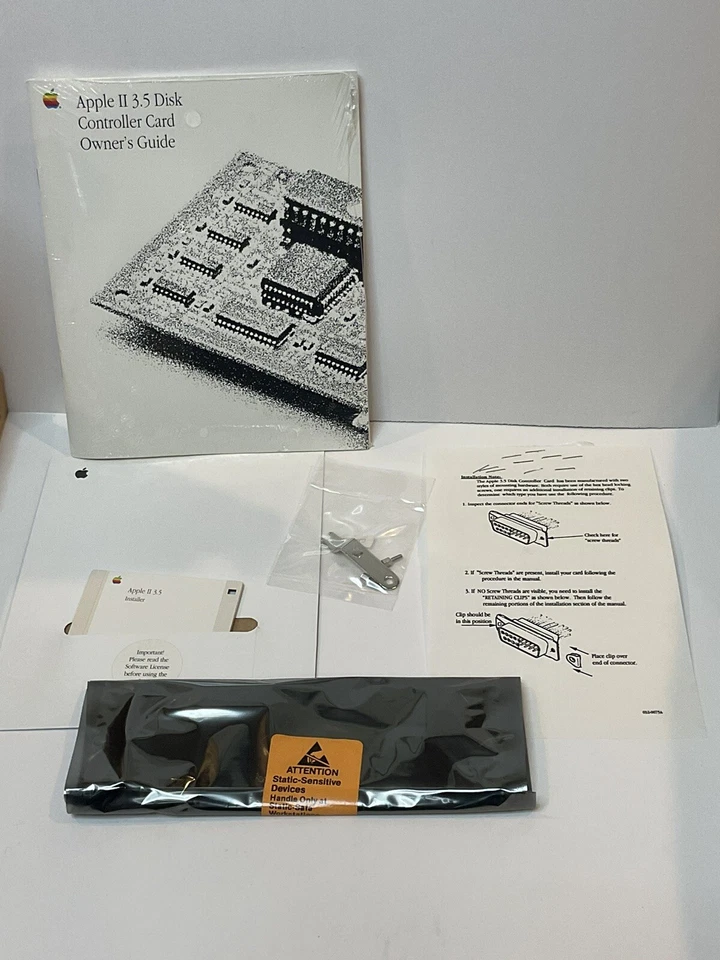 Vintage Apple II 3.5 Disk Controller Card SuperDrive NOS Sealed OEM - Image 4 of 4