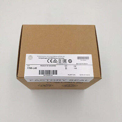 1PC New IN BOX 1768-L45 1768-L45 CompactLogix Safety Processor ship DHL#RX