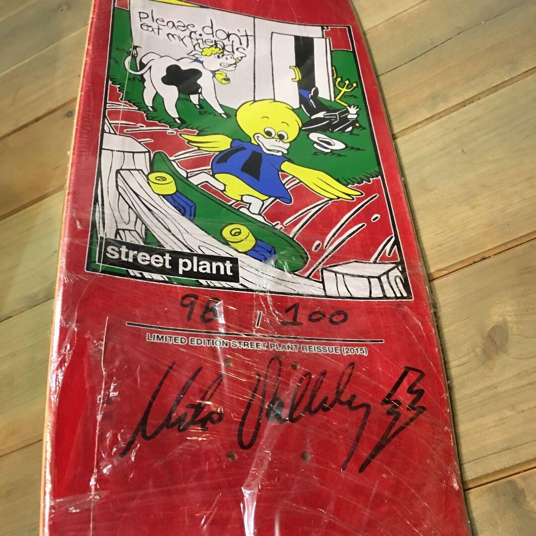 Mike Vallely Skateboard Deck Street Plant Barnyard World